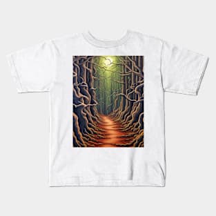 Forest Pathway Kids T-Shirt